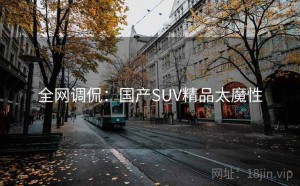 全网调侃：国产SUV精品太魔性