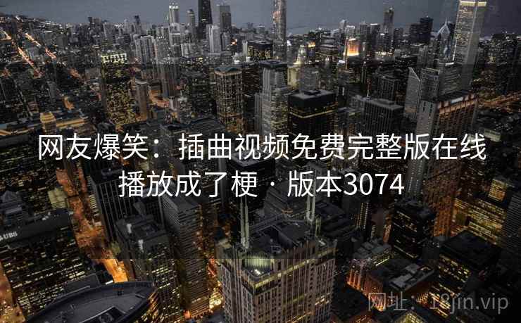 网友爆笑：插曲视频免费完整版在线播放成了梗 · 版本3074